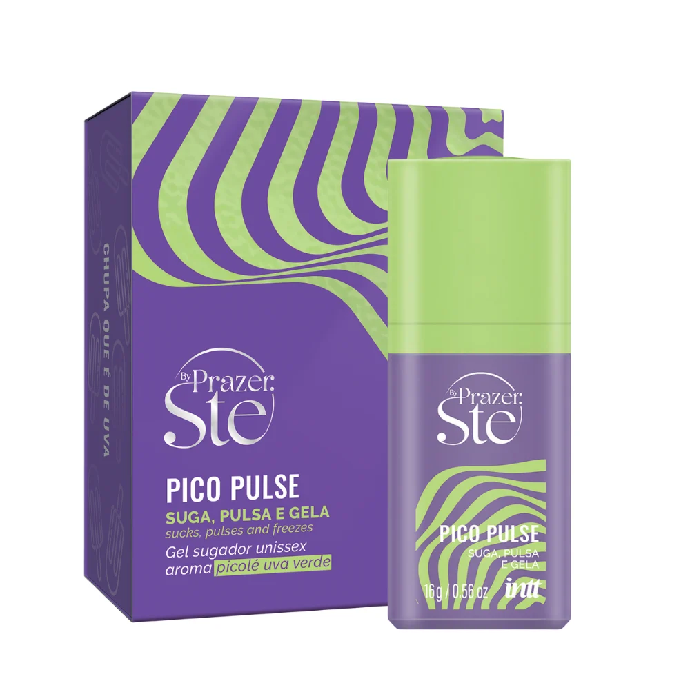 Gel Estimulante Pulsa, Suga, Vibra e Gela Pico Pulse