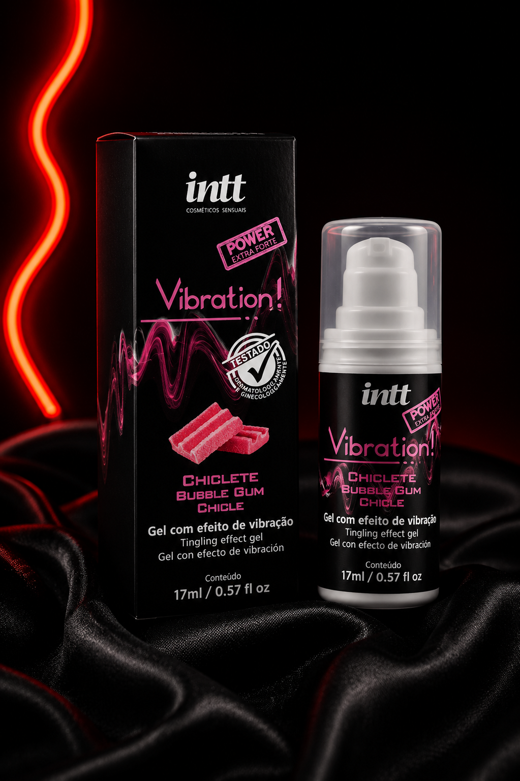 Gel Excitante com Vibrações Vibration Power